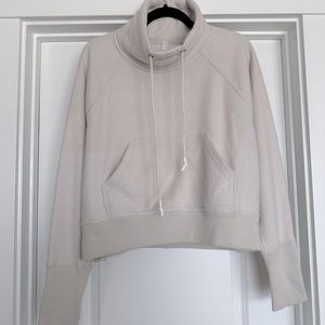 Free People Movement Fleece Cropped Sweater